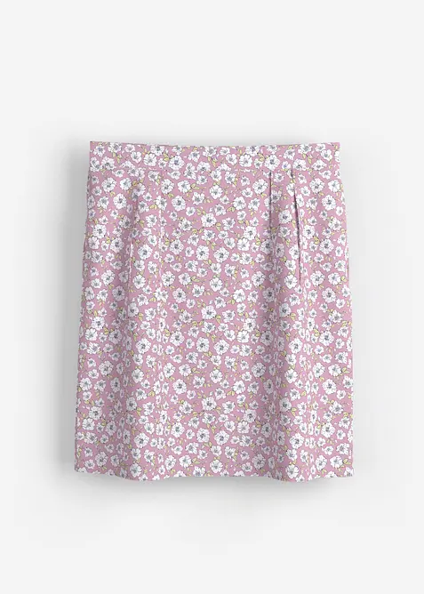 Minirock aus fließender Viskose, bonprix