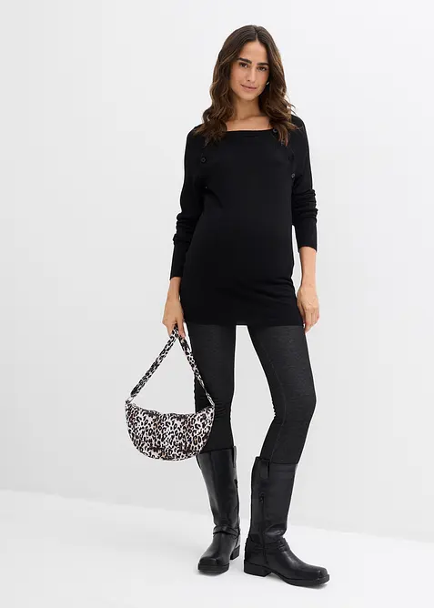 2-in-1 Umstands- und Stillpullover aus Feinstrick, bonprix