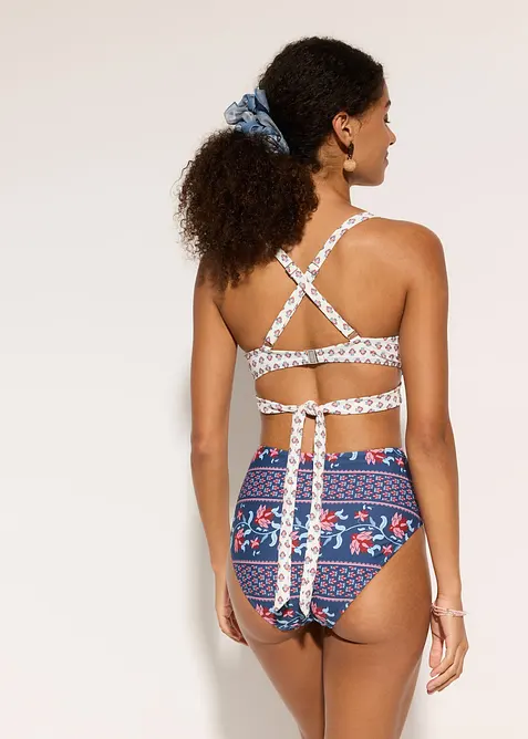 Bustier-Bikini in Wickeloptik (2-tlg.Set), bonprix