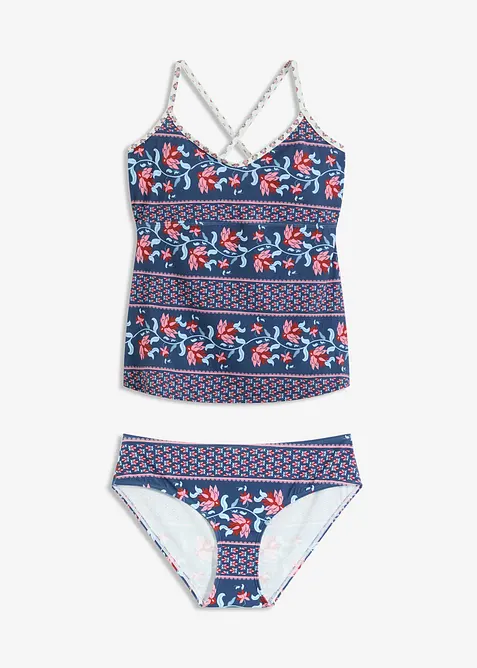 Tankini mit gekreuzten Trägern (2-tlg.Set), bonprix