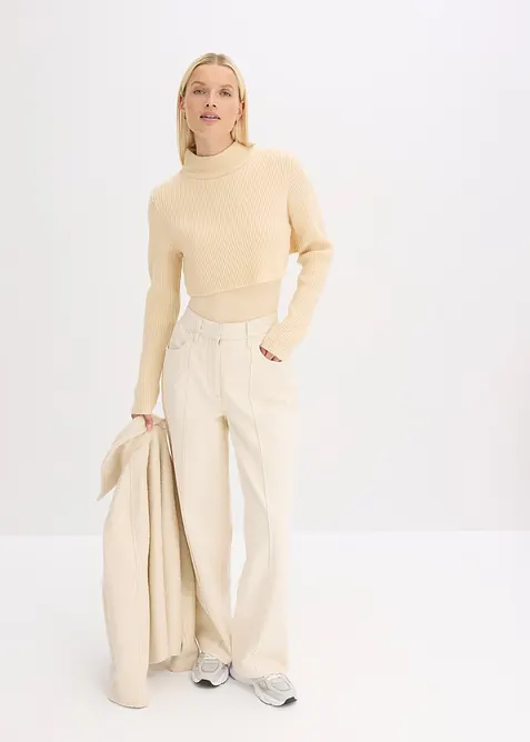 Pull &agrave; effet superpos&eacute;, bonprix