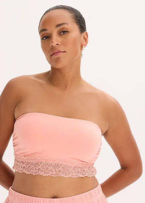 Bandeau-BH mit Bio-Baumwolle (2er Pack), bonprix