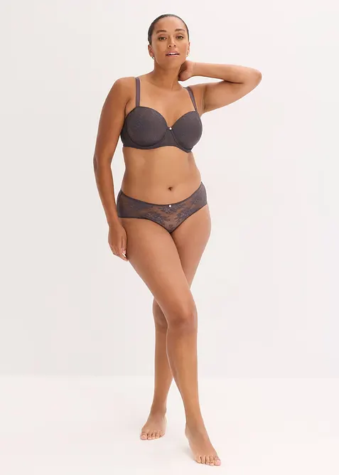 Balconette-BH mit zarter Spitze (2er Pack), bonprix