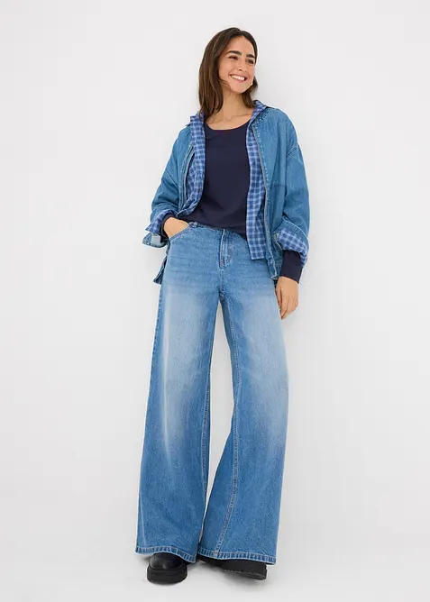 Langarmshirt (2er Pack), bonprix