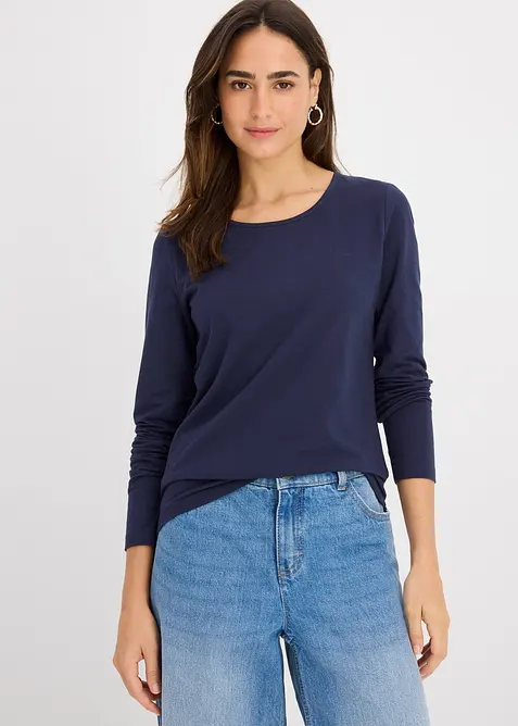 Langarmshirt (2er Pack), bonprix