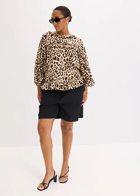 Blouse en fine viscose mélangée, bonprix