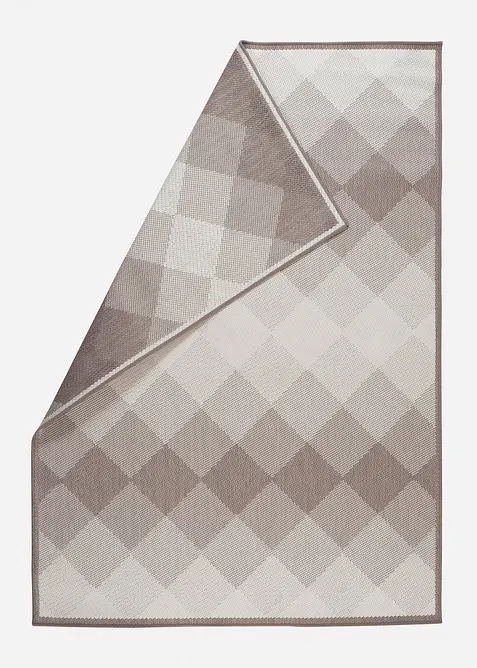 Tapis intérieur et extérieur réversible à motif graphique, bonprix