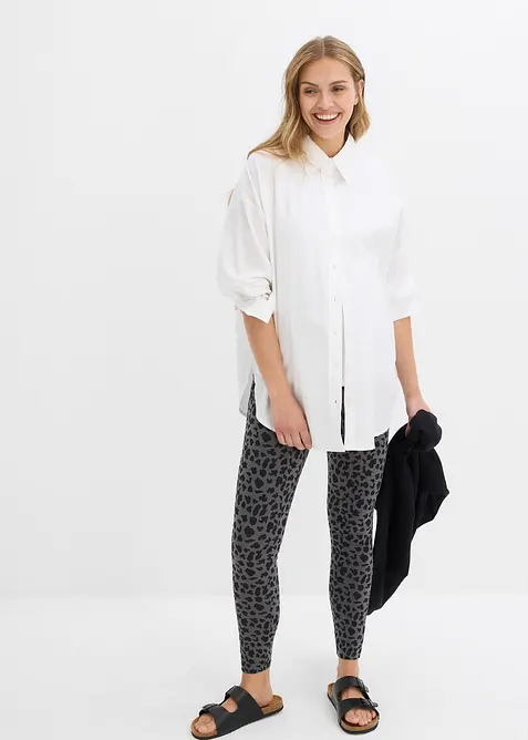 Lot de 2 leggings de grossesse, bonprix