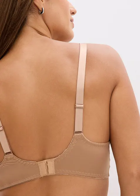 B&uuml;gel-BH mit Glanzeffekt (2er Pack), bonprix