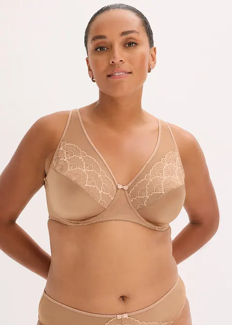 Bügel-BH mit Glanzeffekt (2er Pack), bonprix