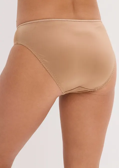 Slip mit Glanzeffekt (2er Pack), bonprix