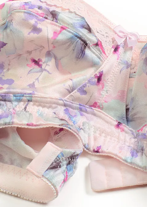 Soutien-gorge grand maintien sans armatures avec bretelles rembourrées, bonprix