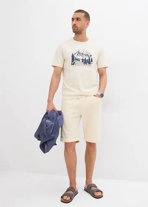 T-Shirt aus reiner Bio-Baumwolle, bonprix