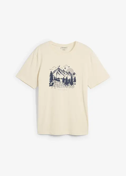 T-Shirt aus reiner Bio-Baumwolle, bonprix