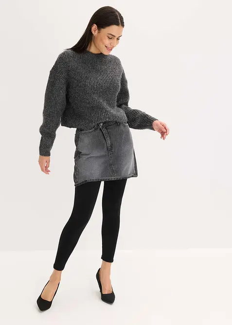 Thermo-Strumpfleggings mit weichem Innenfleece, bonprix