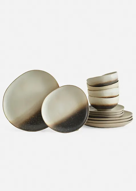 Geschirr-Set (12-tlg. Set), bonprix