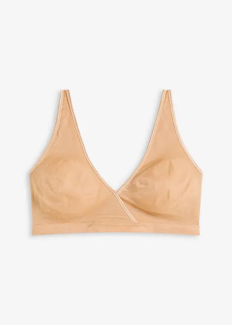 Soutien-gorge bralette en matière brillante, bonprix