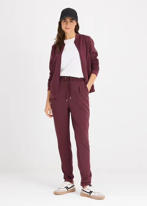 Pantalon chino en néoprène, bonprix