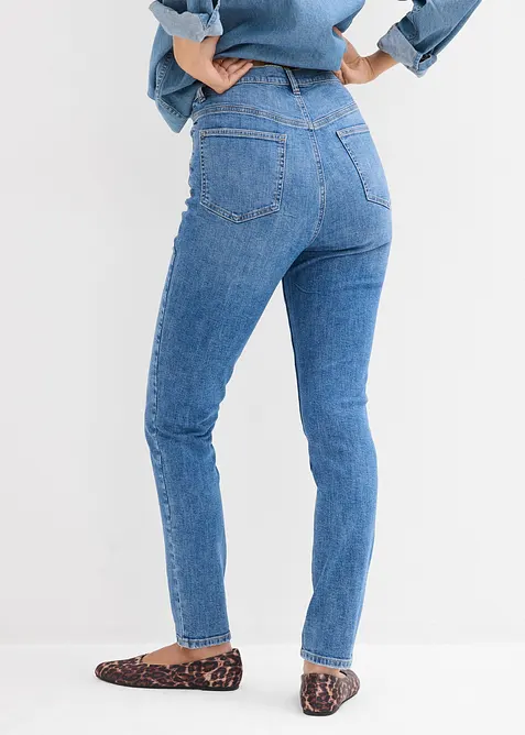 Skinny-Jeans High Waist, Cropped, bonprix