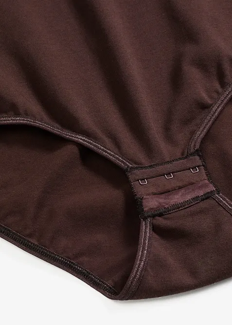 Halbarm-Body mit Baumwolle, bonprix