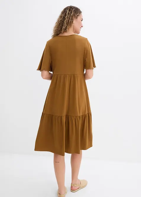 Jerseykleid aus reiner Baumwolle, bonprix