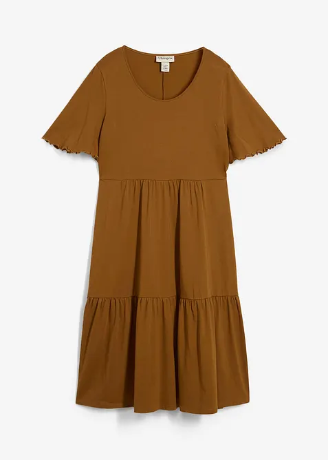 Jerseykleid aus reiner Baumwolle, bonprix