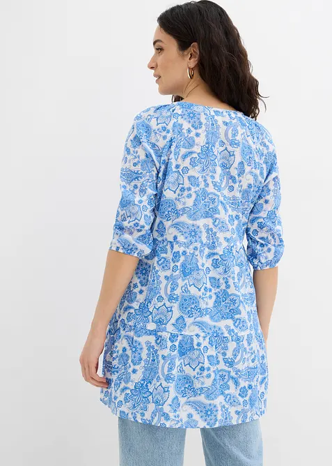 Long-Tunika aus reiner Baumwolle, bonprix