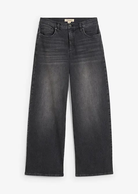 Jean large taille haute, bonprix