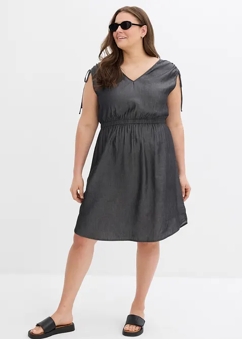 Kleid aus glattem Lyocell, bonprix