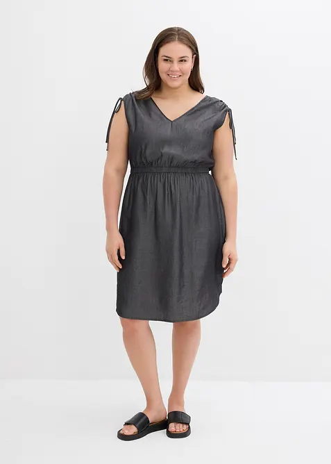 Kleid aus glattem Lyocell, bonprix