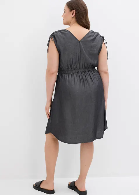 Kleid aus glattem Lyocell, bonprix