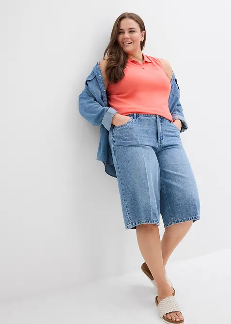 Top polo 100% coton, bonprix