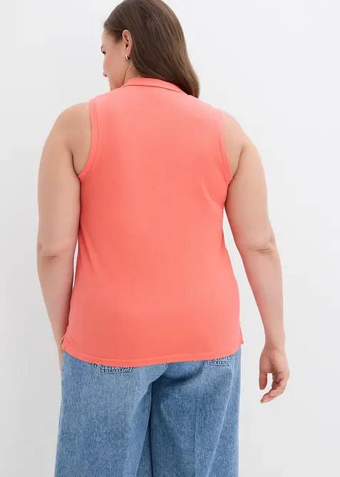 Top polo 100% coton, bonprix