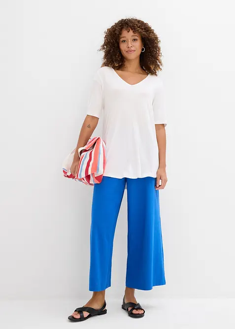 Longshirt aus softer Viskose, bonprix