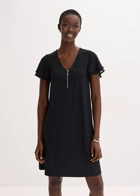 Shirtkleid mit Chiffonärmeln, bonprix