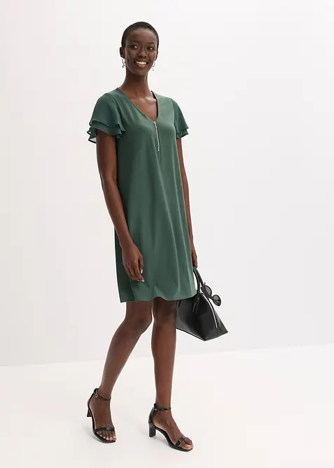 Shirtkleid mit Chiffonärmeln, bonprix
