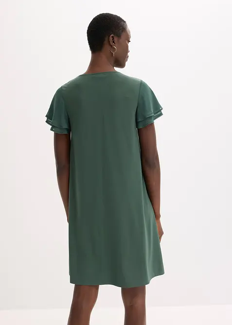 Shirtkleid mit Chiffonärmeln, bonprix