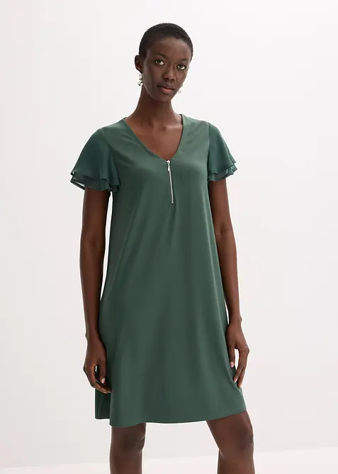 Shirtkleid mit Chiffonärmeln, bonprix