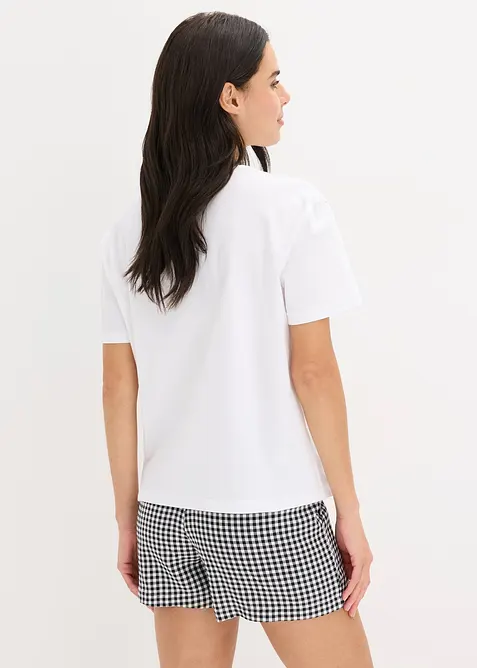 Shorty mit gewebter Shorts, bonprix