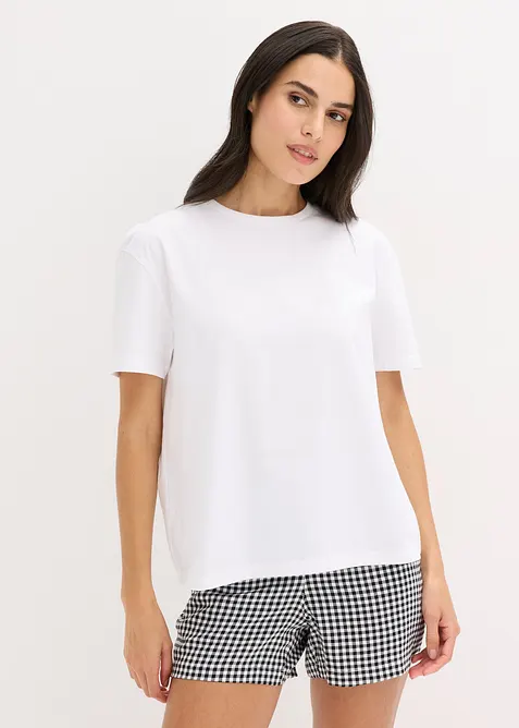 Shorty mit gewebter Shorts, bonprix