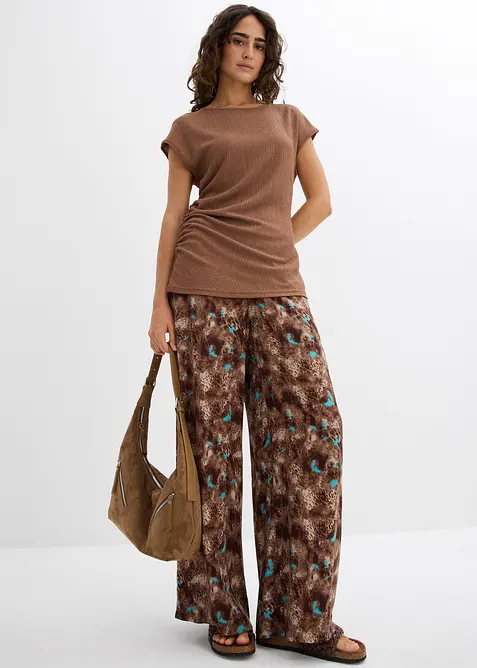 Asymmetrisches Top aus leichtem Crêpe, bonprix