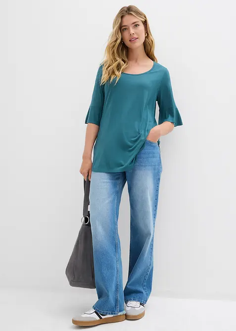 Shirt aus softer Viskose, bonprix