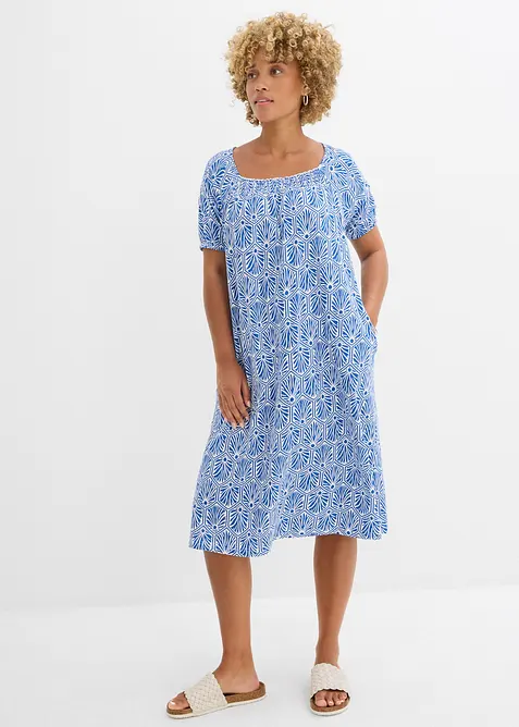 Jerseykleid aus reiner Bio-Baumwolle, bonprix