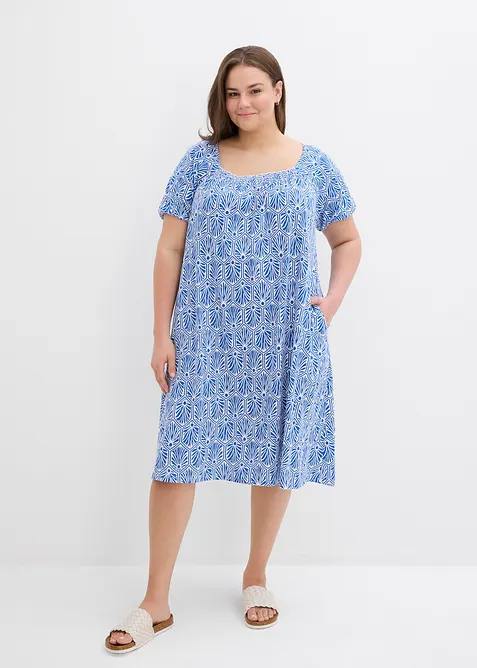 Jerseykleid aus reiner Bio-Baumwolle, bonprix