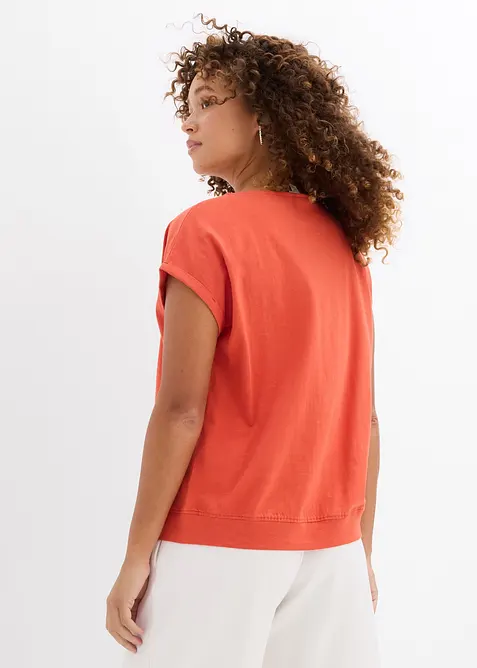 Lot de 2 T-shirts 100% coton, bonprix