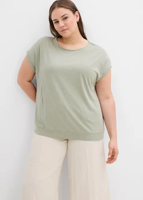 T-Shirt aus reiner Bio-Baumwolle (2er Pack), bonprix