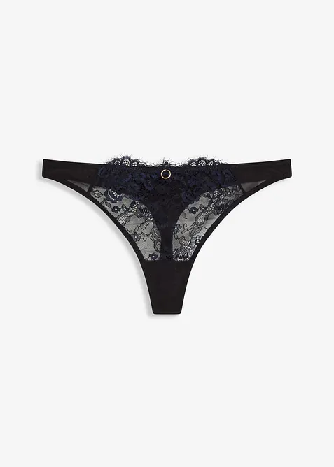 String en dentelle à franges, bonprix