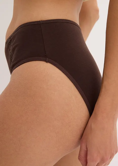 Maxislip mit Bio-Baumwolle (4er Pack), bonprix