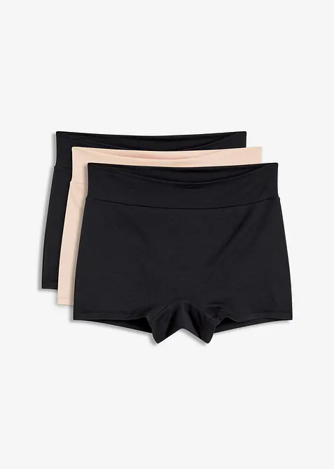 Lot de 3 boxers femme Maxi en modal doux, bonprix