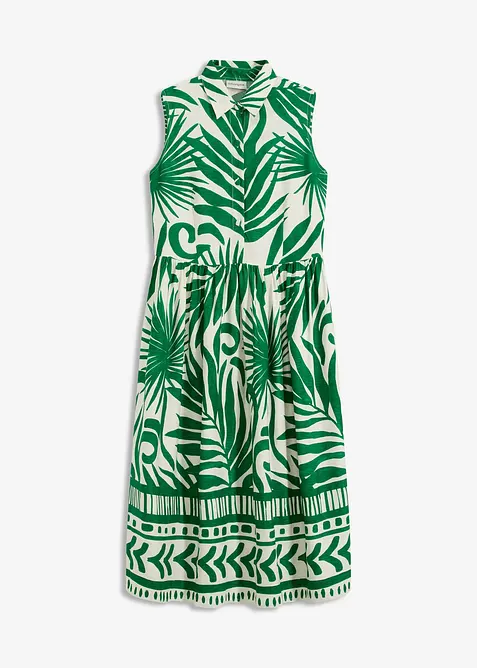 Blusenkleid aus fließender Viskose, bonprix